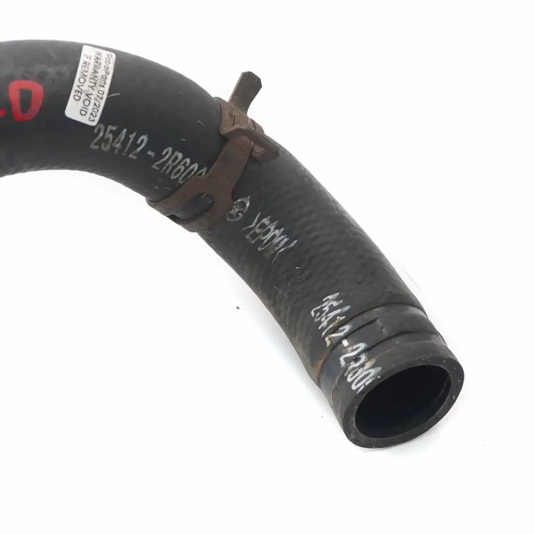 MK1 1.6 CRDI Tuyau refroidissement l'eau Ligne pour Kia Ceed à propos du numéro de pièce 25412-2R600 Kia Ceed MK1 1.6 CRDI Tuyau refroidissement l'eau Ligne - SKU 25412-2R600 - Numéro de pièce 25412-2R600