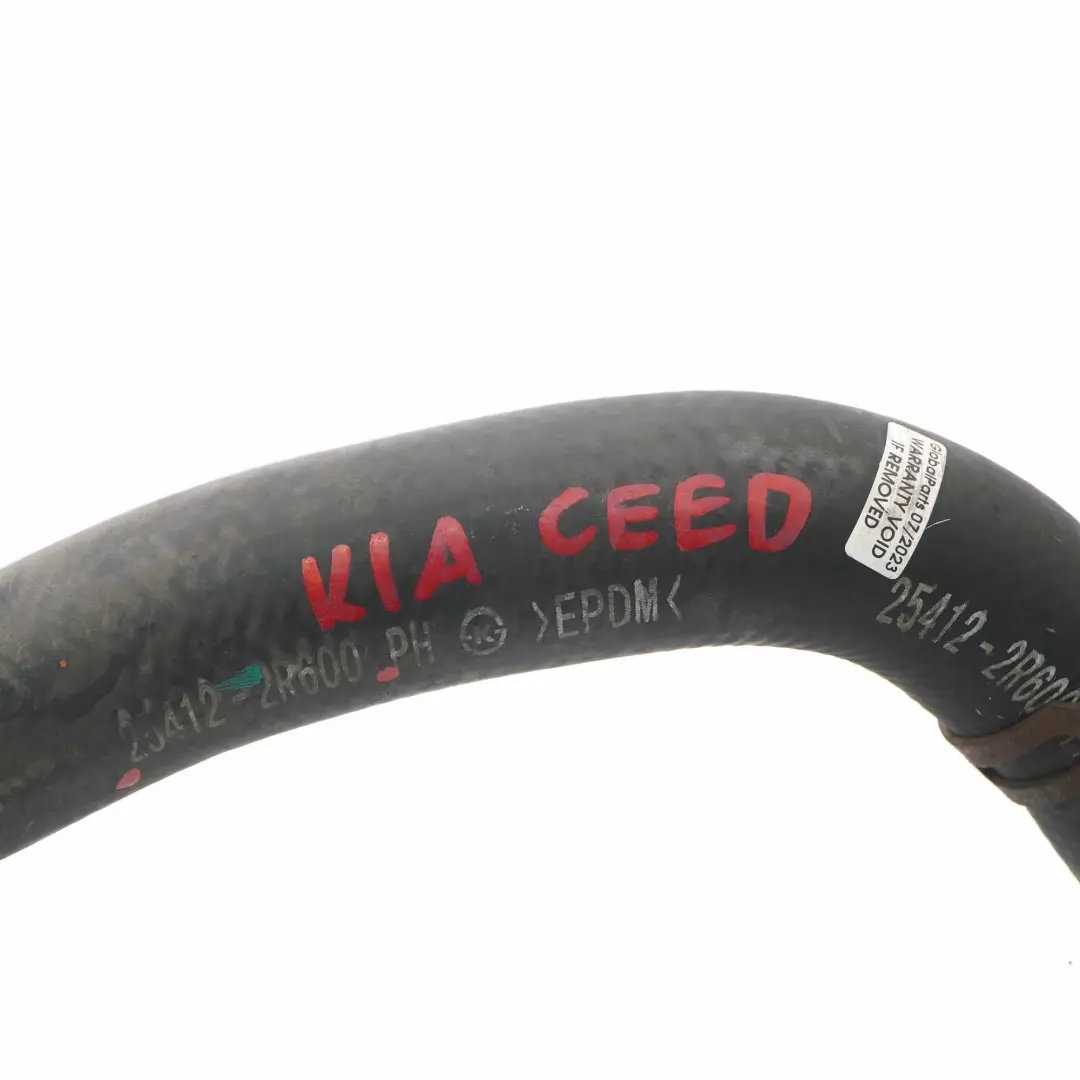 Kia Ceed MK1 1.6 CRDI Water Coolant Pipe Hose Line - SKU 25412-2R600 - Part number 25412-2R600