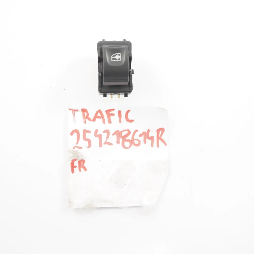  Window Lifter Switch Renault Trafic Mk3 Passenger's Side Button Unit - SKU 254218614R - Part number 254218614R