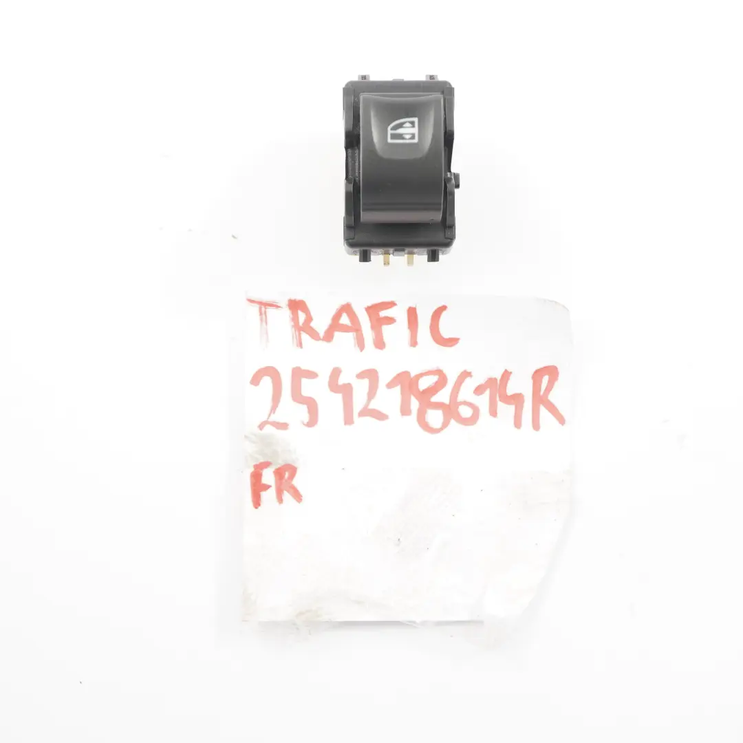  Window Lifter Switch Renault Trafic Mk3 Passenger's Side Button Unit - SKU 254218614R - Part number 254218614R