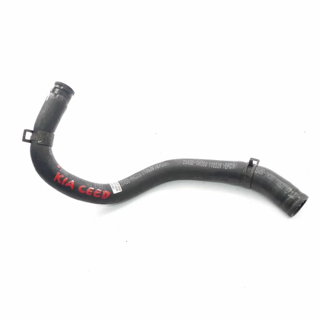 MK1 1.6 CRDI Water Coolant Pipe Hose Line to Kia Ceed with Part number 25450-1H300 Kia Ceed MK1 1.6 CRDI Water Coolant Pipe Hose Line - SKU 25450-1H300 - Part number 25450-1H300