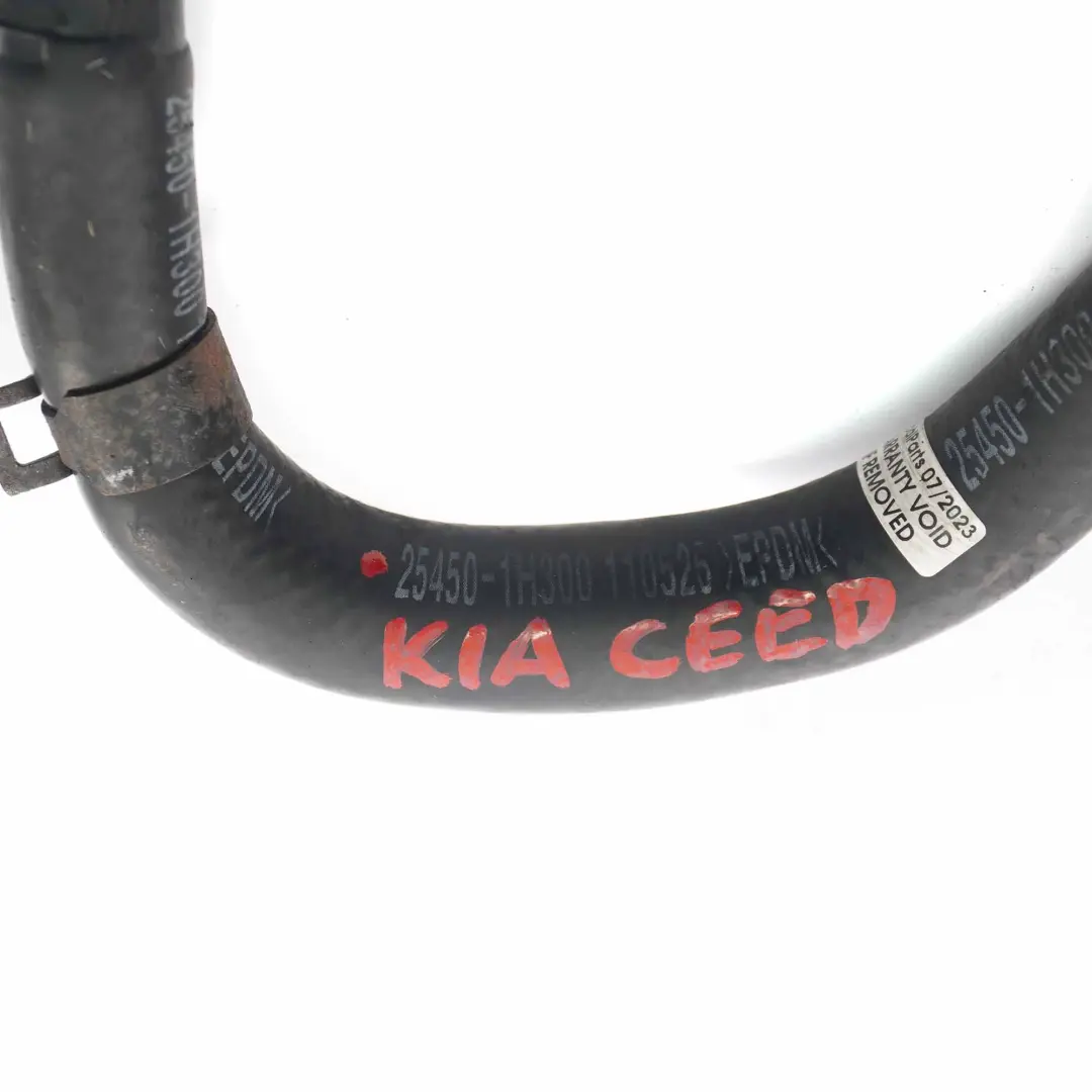 Kia Ceed MK1 1.6 CRDI acqua refrigerante tubo linea - SKU 25450-1H300 - Numero di parte 25450-1H300