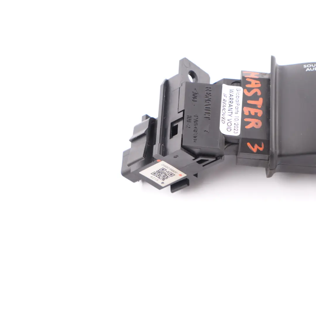 Radio Volume Control Stalk Switch Arm to Renault Master 3 with Part number 255529492R Renault Master 3 Radio Volume Control Stalk Switch Arm - SKU 255529492R - Part number 255529492R