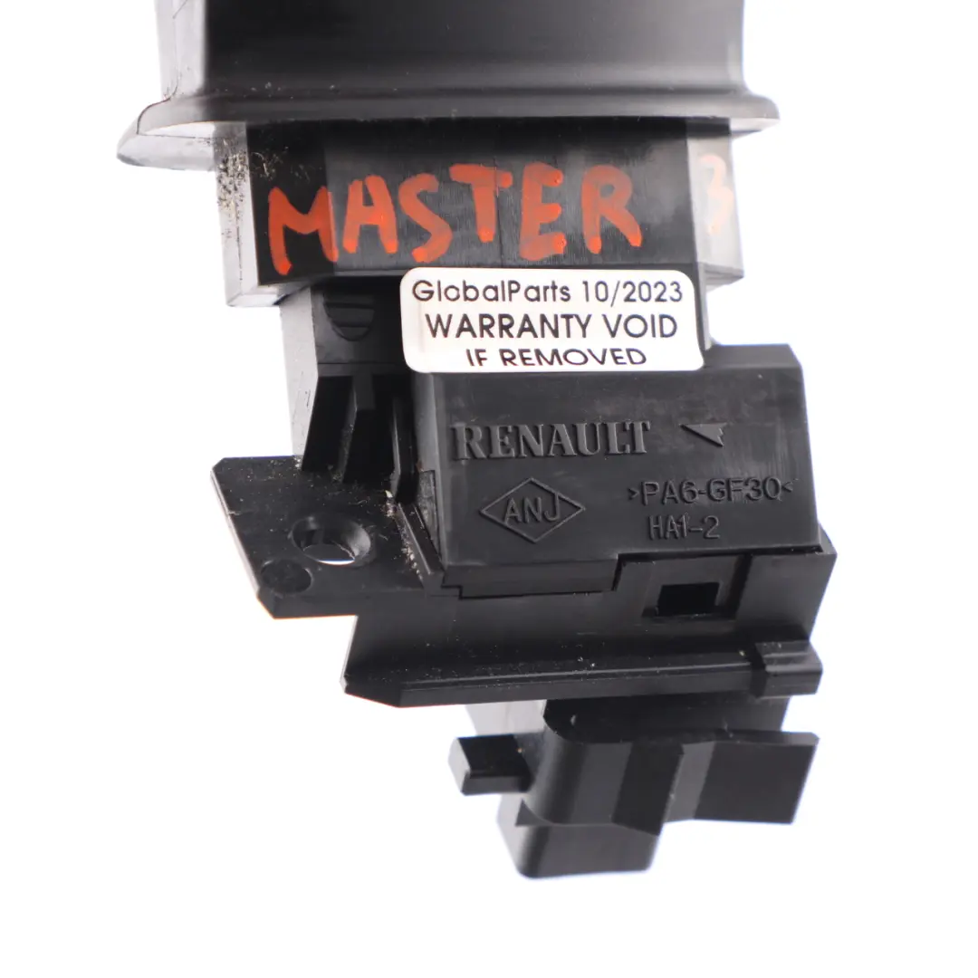 Radio Volume Control Stalk Switch Arm to Renault Master 3 with Part number 255529492R Renault Master 3 Radio Volume Control Stalk Switch Arm - SKU 255529492R - Part number 255529492R