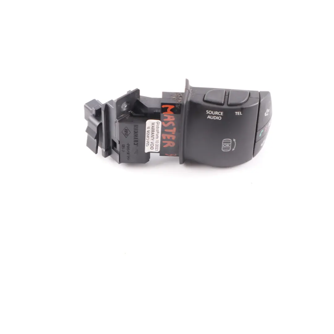 Radio Volume Control Stalk Switch Arm to Renault Master 3 with Part number 255529492R Renault Master 3 Radio Volume Control Stalk Switch Arm - SKU 255529492R - Part number 255529492R