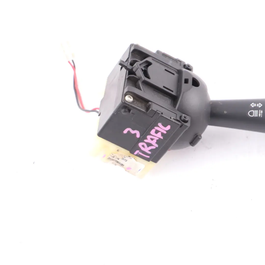 Renault Trafic 3 Light Indicator Stalk Steering Column Switch Unit - SKU 255670610R - Part number 255670610R