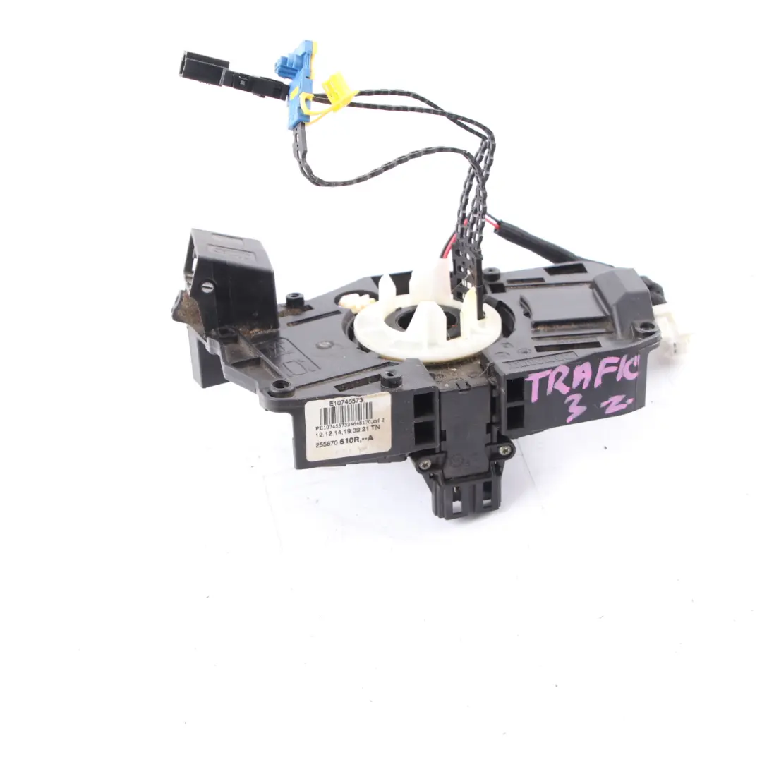 Steering Wheel Sensor Slip Squib to Renault Trafic 3 Vauxhall Vivaro B with Part number 255670610RA Renault Trafic 3 Vauxhall Vivaro B Steering Wheel Sensor Slip Squib - SKU 255670610RA - Part number 255670610RA