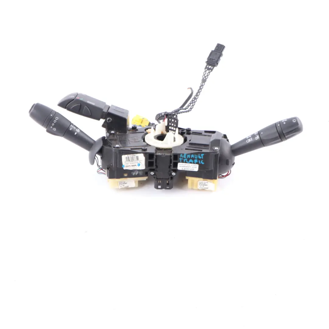 Indicator Wiper Stalk Slip Switch to Renault Trafic 3 Vauxhall Vivaro B with Part number 255672499R Renault Trafic 3 Vauxhall Vivaro B Indicator Wiper Stalk Slip Switch - SKU 255672499R - Part number 255672499R