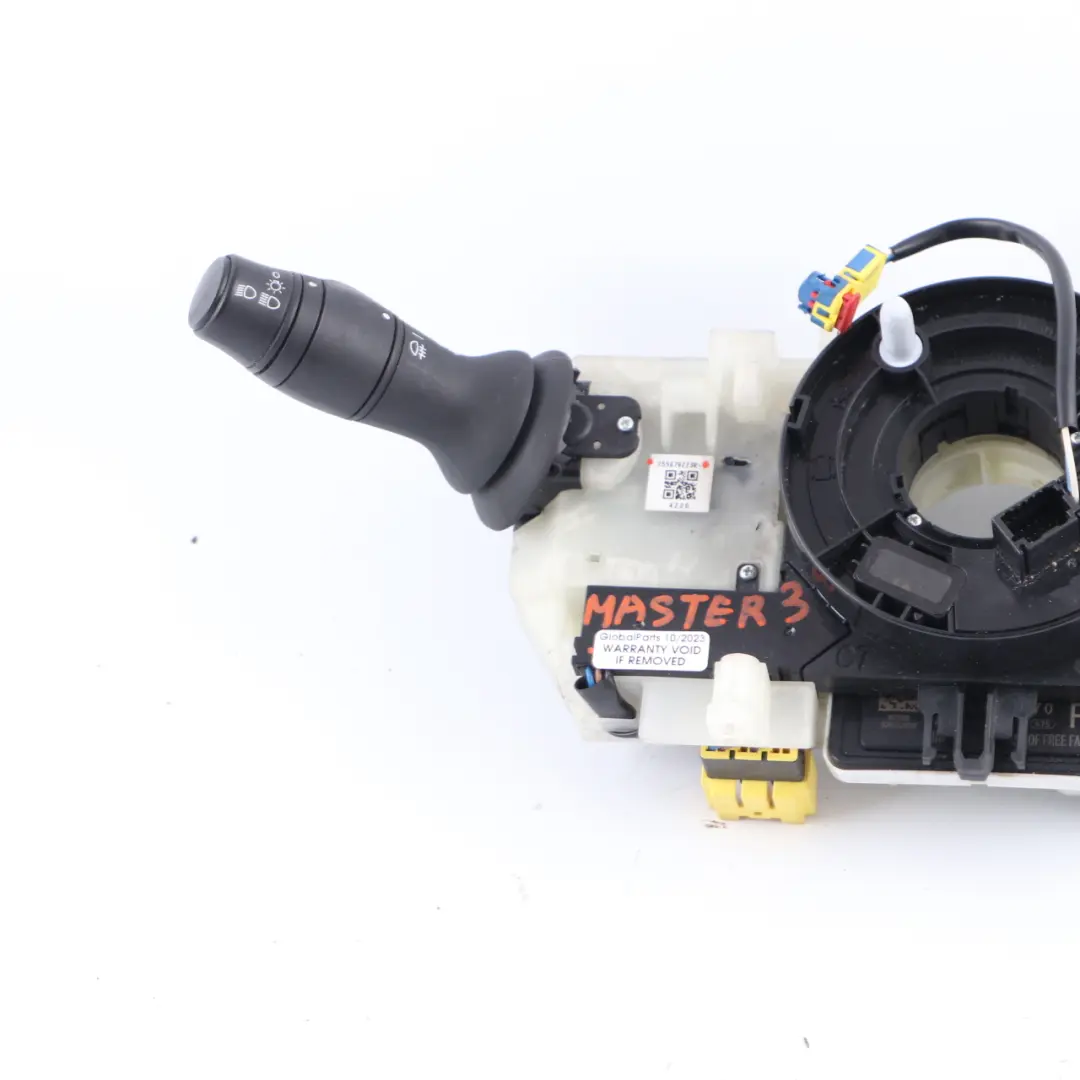 Steering Wheel Indicator Wiper Stalk Slip Switch to Renault Master 3 with Part number 255679223R Renault Master 3 Steering Wheel Indicator Wiper Stalk Slip Switch - SKU 255679223R - Part number 255679223R