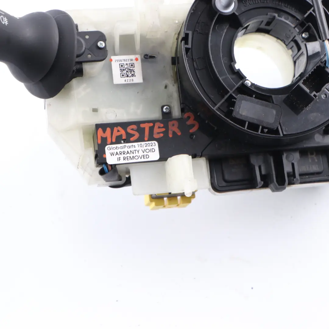 Steering Wheel Indicator Wiper Stalk Slip Switch to Renault Master 3 with Part number 255679223R Renault Master 3 Steering Wheel Indicator Wiper Stalk Slip Switch - SKU 255679223R - Part number 255679223R