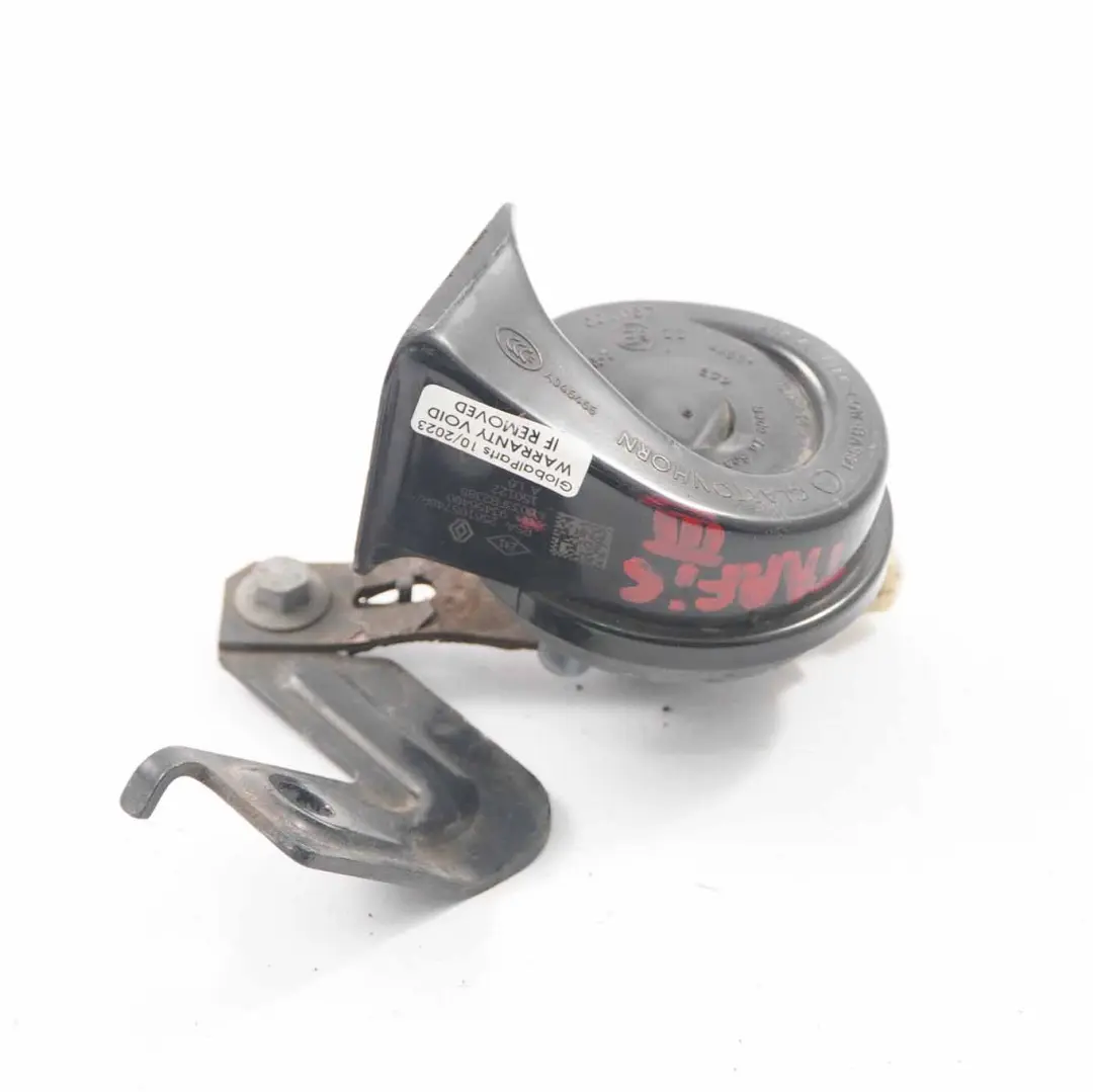 Klaxon Signal sonore Fanfare pour Renault Trafic III Opel Vivaro B à propos du numéro de pièce 256105748R Renault Trafic III Opel Vivaro B Klaxon Signal sonore Fanfare - SKU 256105748R - Numéro de pièce 256105748R