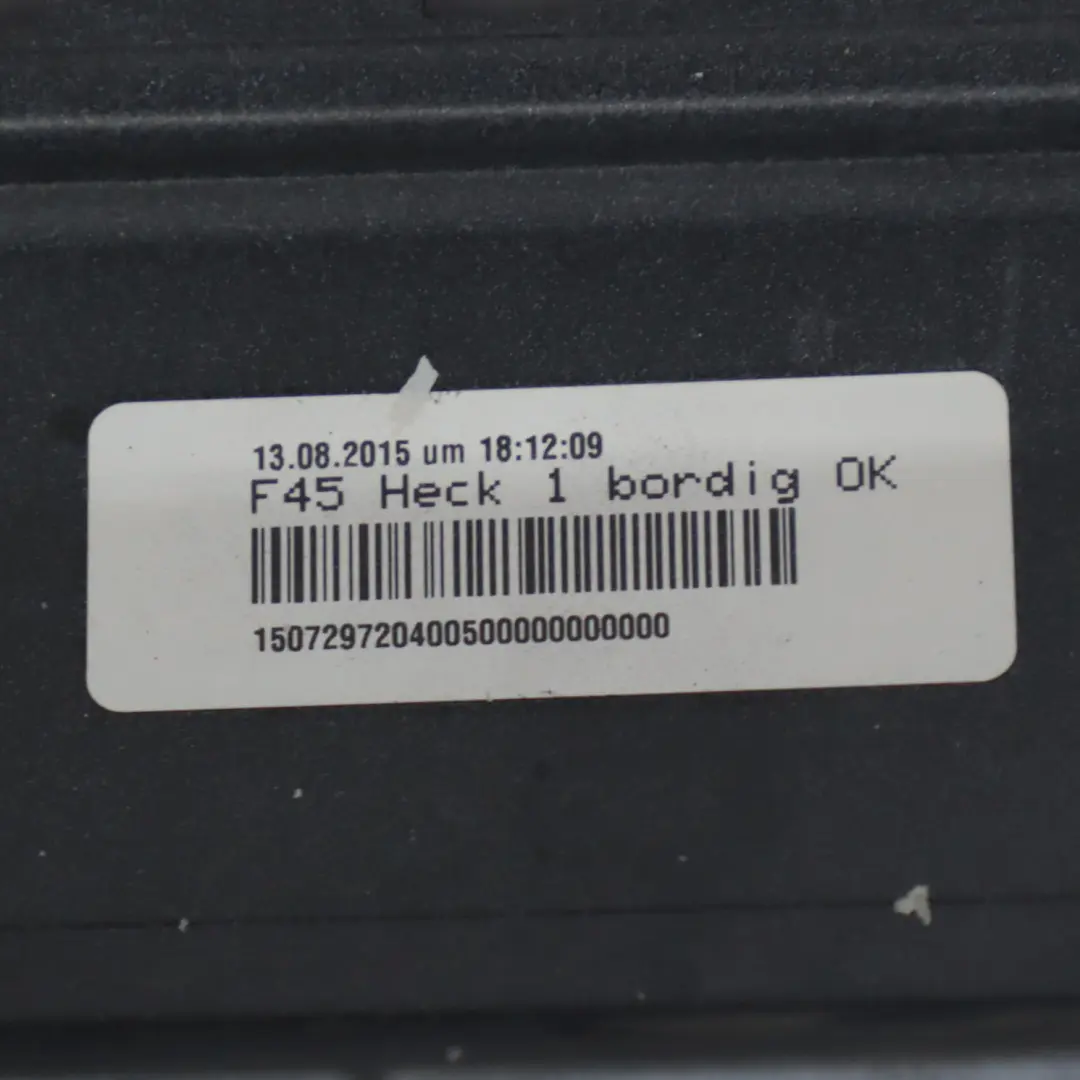 Bumper Rear Trim Panelling PDC Alpinweiss Alpine White 3 - 300 to BMW F45 with Part number 2574882 BMW F45 Bumper Rear Trim Panelling PDC Alpinweiss Alpine White 3 - 300 - SKU 2574882-AW - Part number 2574882