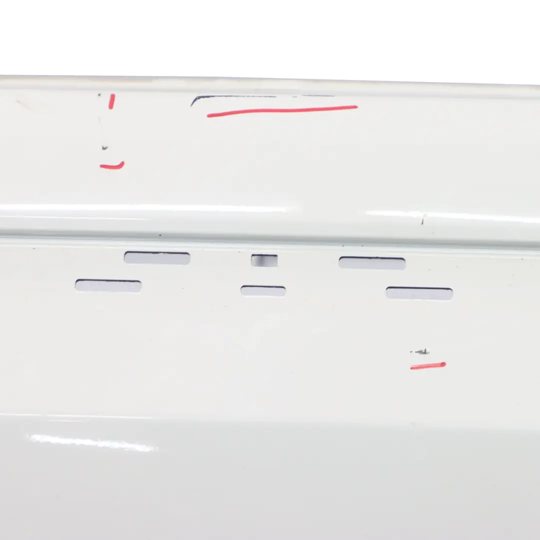 Bumper Rear Trim Panelling PDC Alpinweiss Alpine White 3 - 300 to BMW F45 with Part number 2574882 BMW F45 Bumper Rear Trim Panelling PDC Alpinweiss Alpine White 3 - 300 - SKU 2574882-AW - Part number 2574882