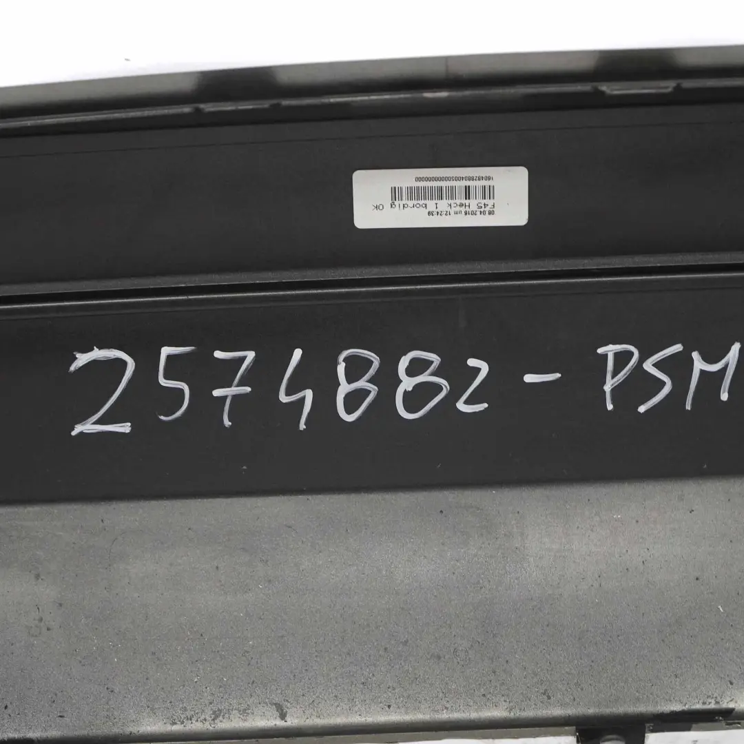 Zderzak Tylny Tył PDC Platinsilber C08 do BMW F45 o numerze 2574882 BMW F45 Zderzak Tylny Tył PDC Platinsilber C08 - SKU 2574882-PSM - Numer Części 2574882