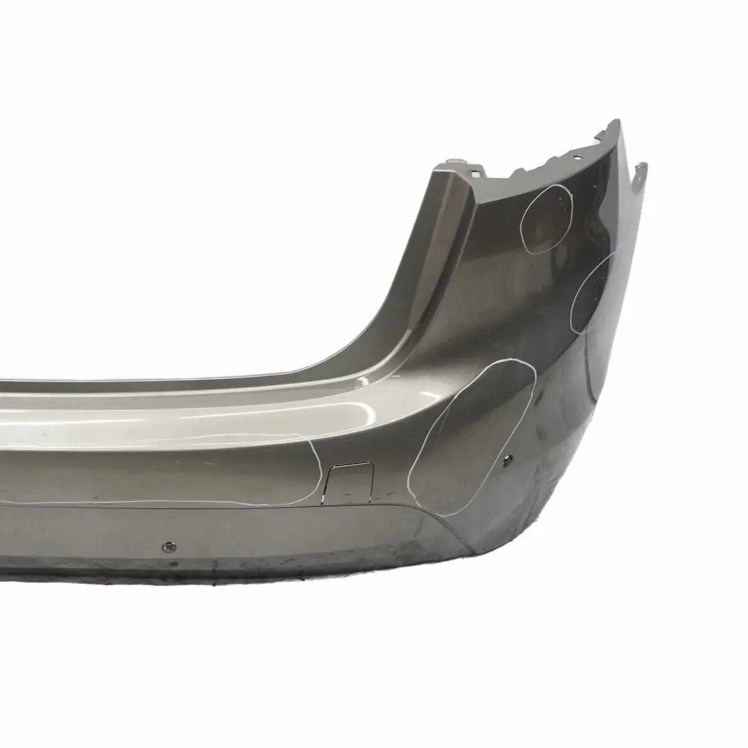 BMW F45 Bumper Rear Trim Panelling PDC Platinsilber Silver Metallic - C08 - SKU 2574882-PSM - Part number 2574882