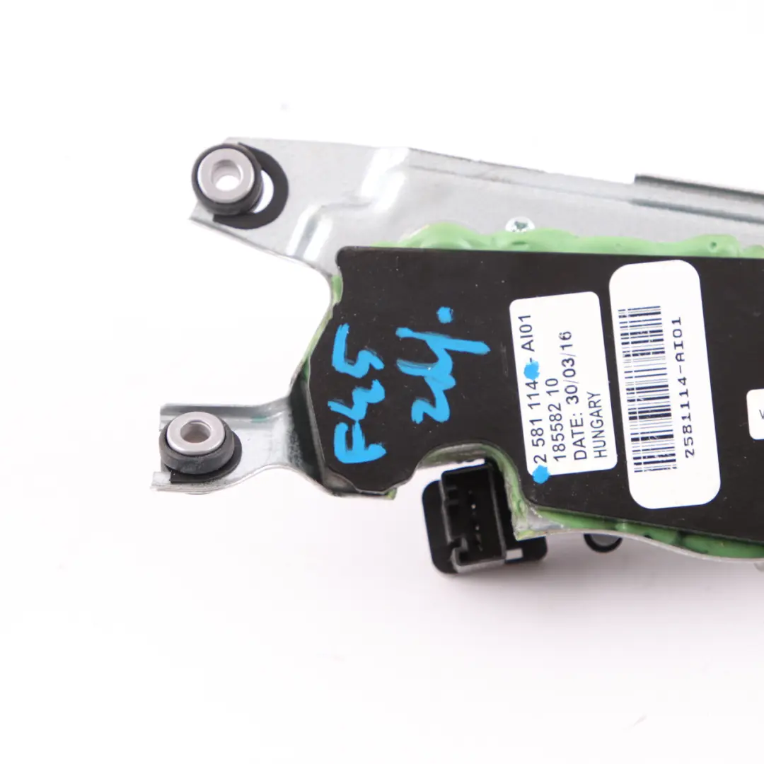 Rear Wiper Motor BMW F45 Window Pane Control Unit Trunk Lid Tailgate - SKU 2581114 - Part number 2581114