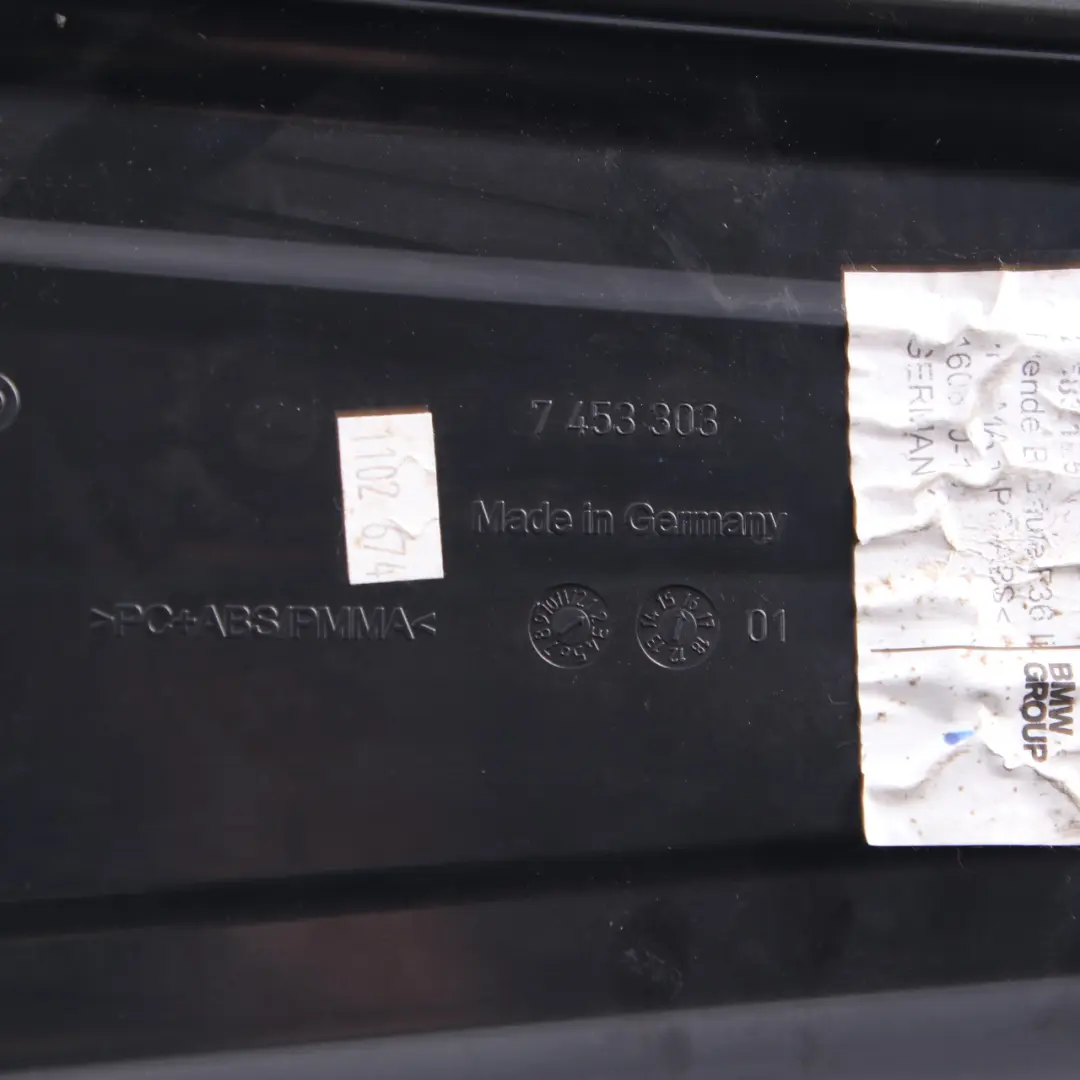 BMW F36 Gran Coupé Front Door Cover Column B Left N/S High Gloss - SKU 2583125 - Part number 7453303
