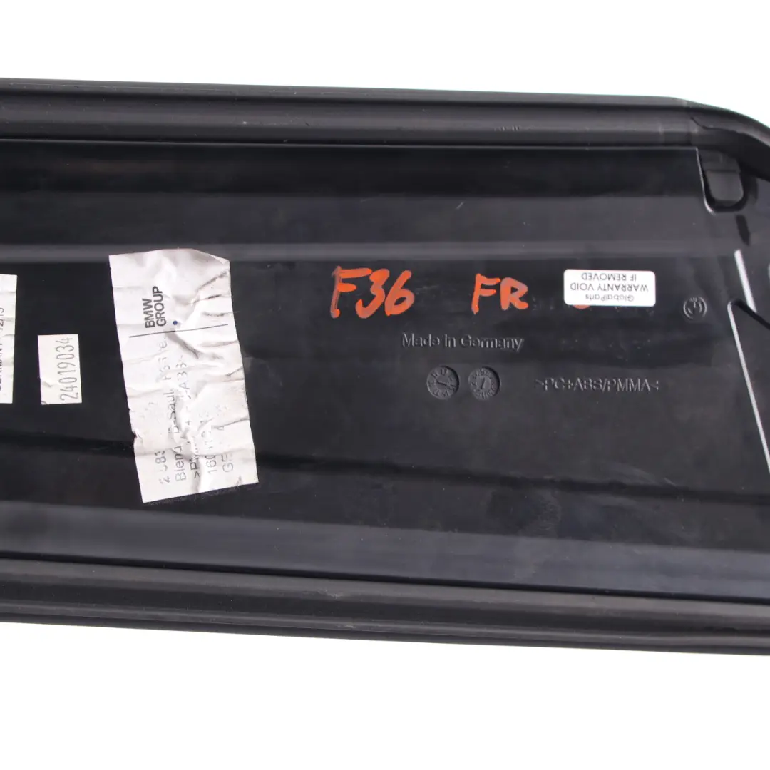 Coupé Abdeckung Säule B Tür vorne rechts Hochglanz für BMW F36 Gran mit Teilenummer 2583126 BMW F36 Gran Coupé Abdeckung Säule B Tür vorne rechts Hochglanz - SKU 2583126 - Teilenummer 2583126