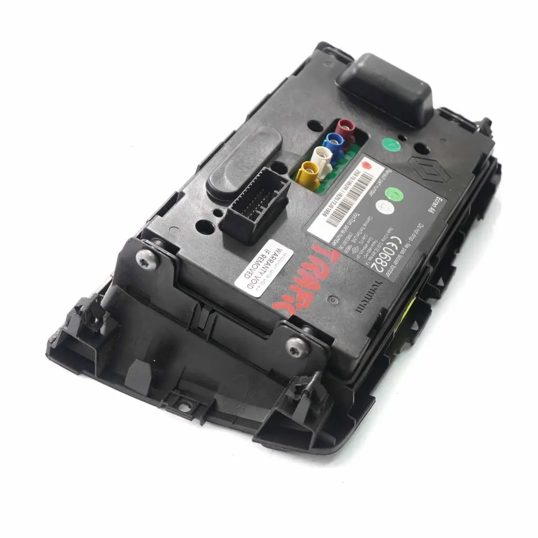 Display Screen Sat Nav Navigation Unit Dashboard Renault Trafic - SKU 259151852R - Part number 259151852R