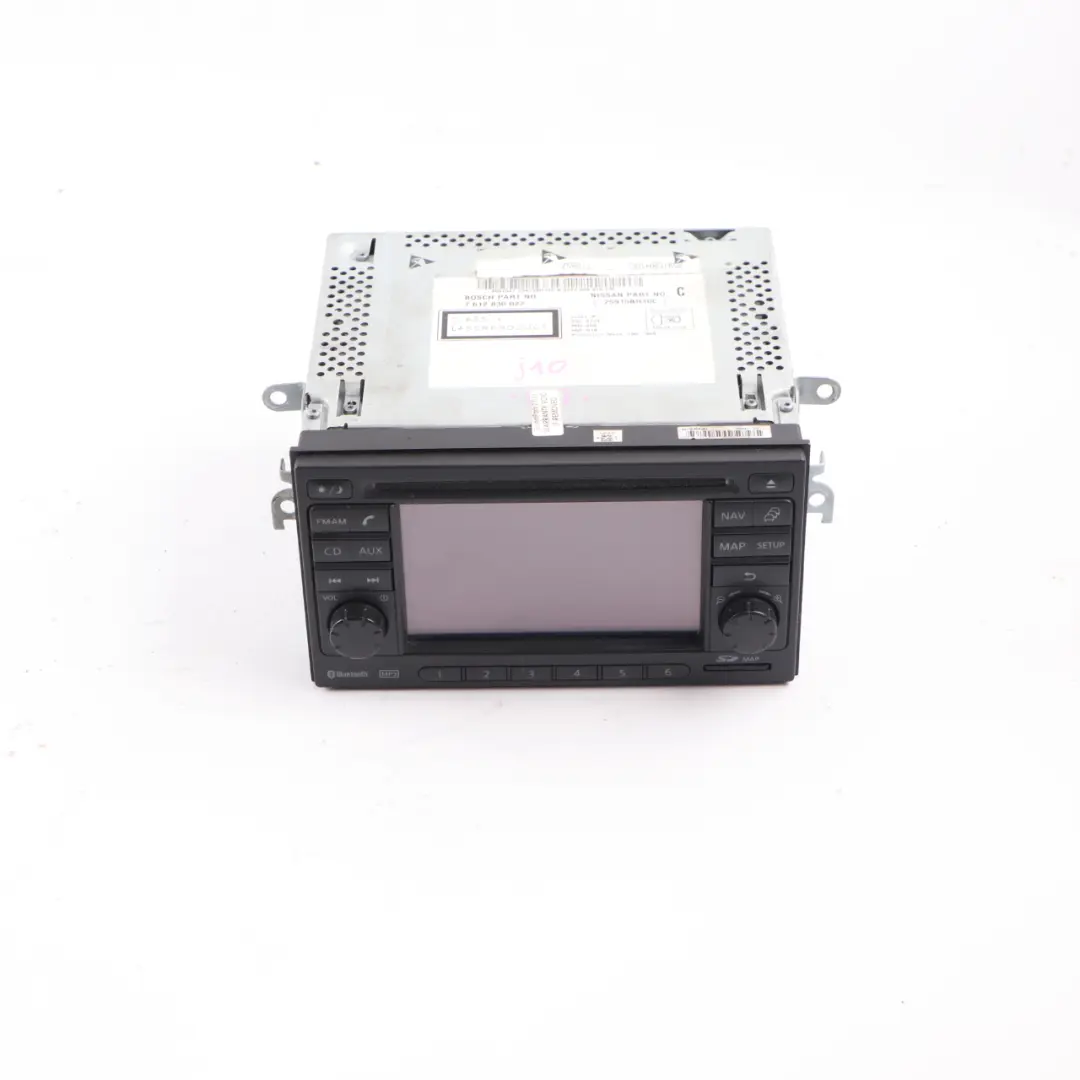 Quashqai J10 MK1 Radio CD Player Sat Navigation Head Unit to Nissan with Part number 25915BH10C Nissan Quashqai J10 MK1 Radio CD Player Sat Navigation Head Unit - SKU 25915BH10C - Part number 25915BH10C