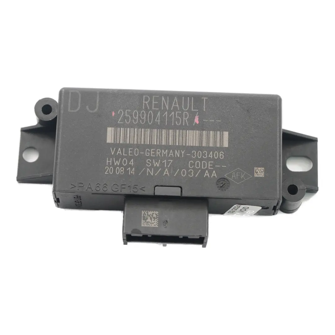 Parking Module Renault Trafic III Opel Vivaro PDC Unité contrôle ECU pour à propos du numéro de pièce 259904115R Parking Module Renault Trafic III Opel Vivaro PDC Unité contrôle ECU - SKU 259904115R - Numéro de pièce 259904115R