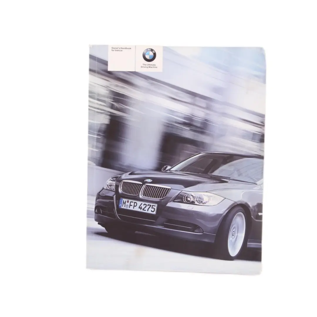 BMW 3 Series E90 E91 Service Booklet Owner's Handbook Pouch Case Wallet Set - SKU 2600001-1 - Part number 2600001