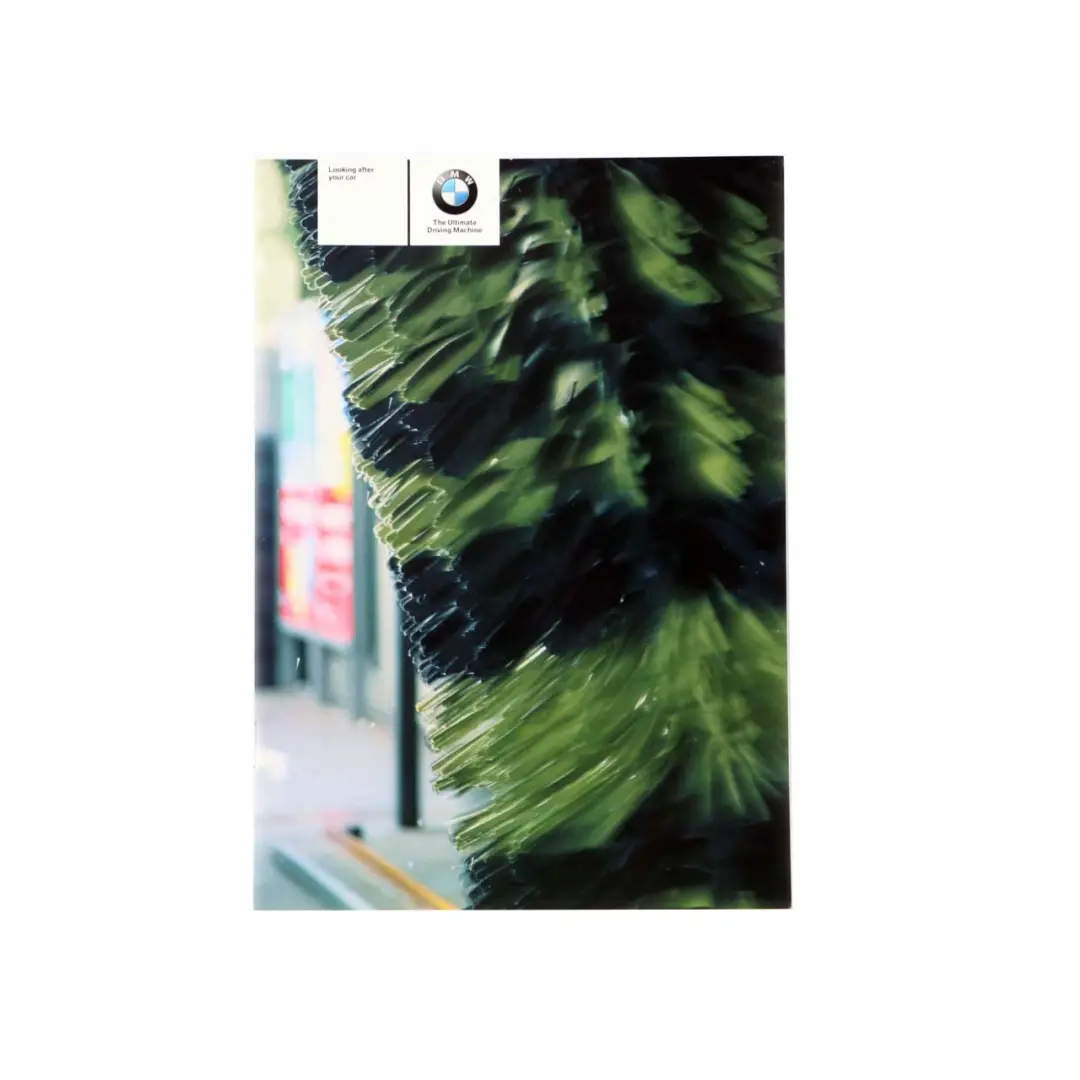 BMW 3 E90 3 Owner's Handbook Radio Instructions Pouch Case Wallet - SKU 2600001-3 - Part number 2600001