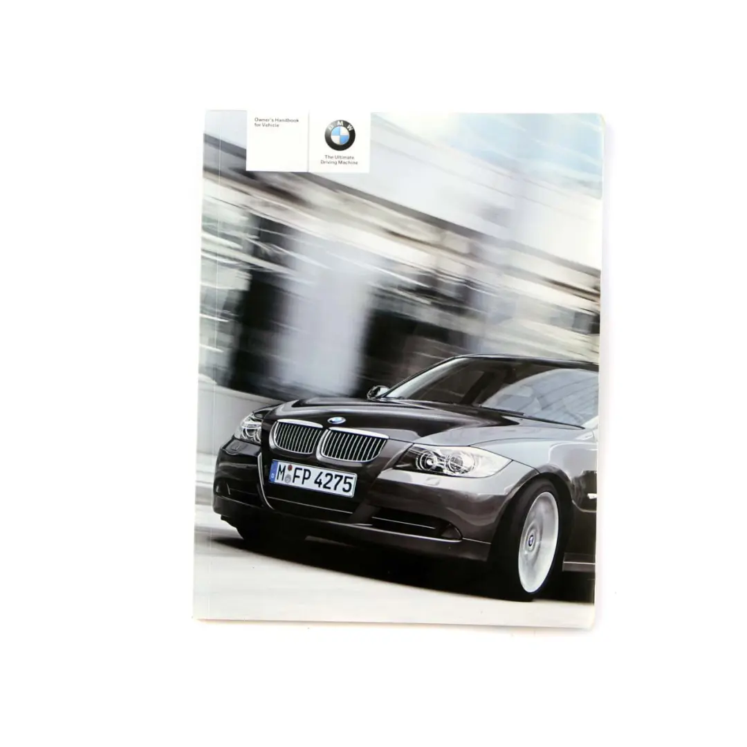 BMW 3 Series E90 E91 Service Booklet Owner's Handbook Pouch Case Wallet - SKU 2600001 - Part number 2600001