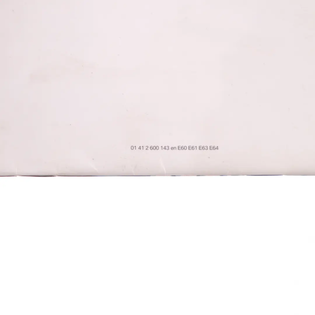 Service Booklet Service Handbook Book 03/2005-09/2006 to BMW E60 E63 with Part number 2600143 BMW E60 E63 Service Booklet Service Handbook Book 03/2005-09/2006 - SKU 2600143 - Part number 2600143