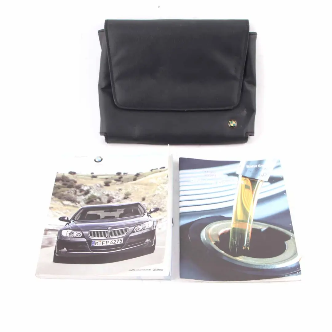 BMW E90 E91 Service Booklet Owner's Handbook Book Case Wallet - SKU 2600252-2 - Part number 2600252