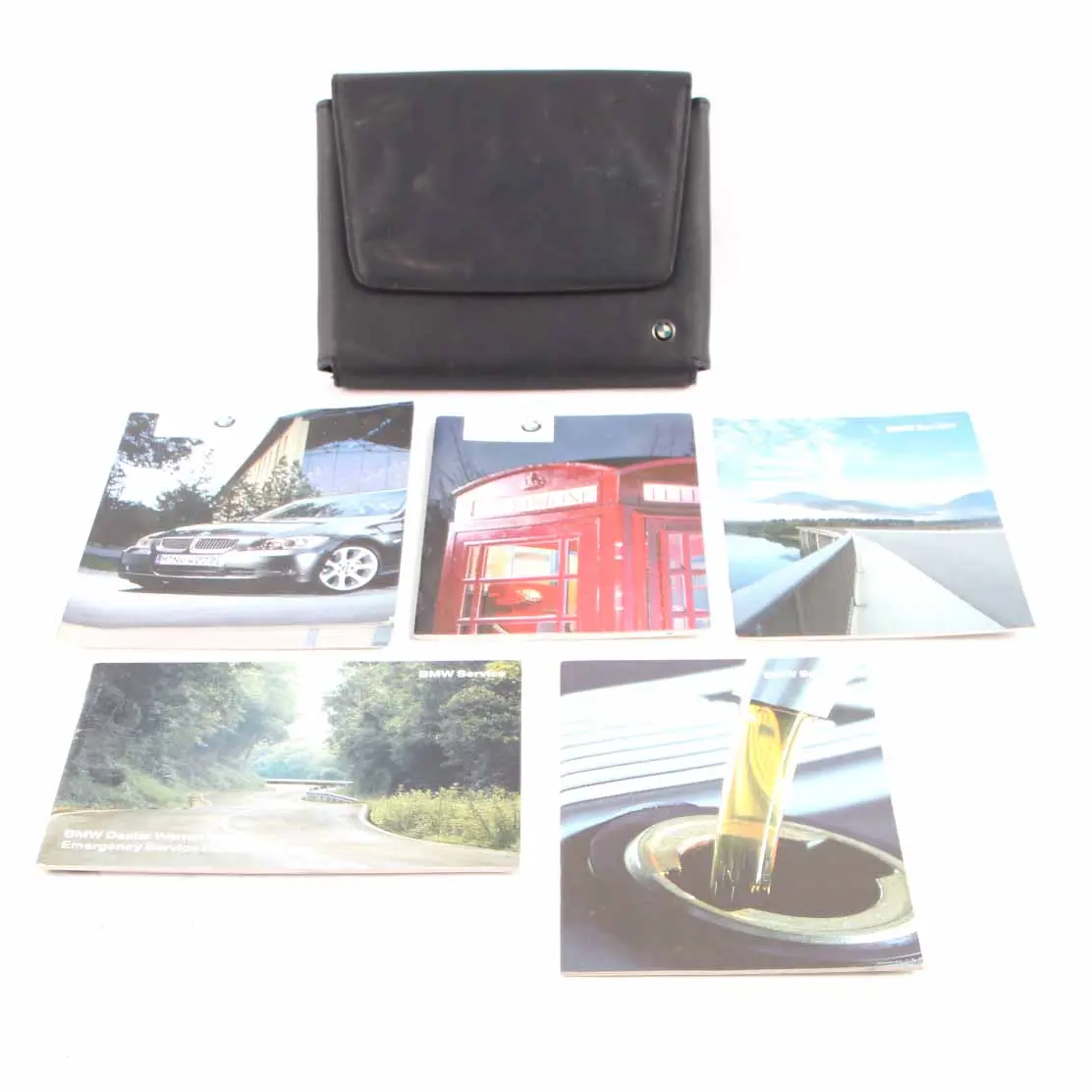 BMW E90 E91 Owner's Handbook Instructions Pouch Case Wallet Set
