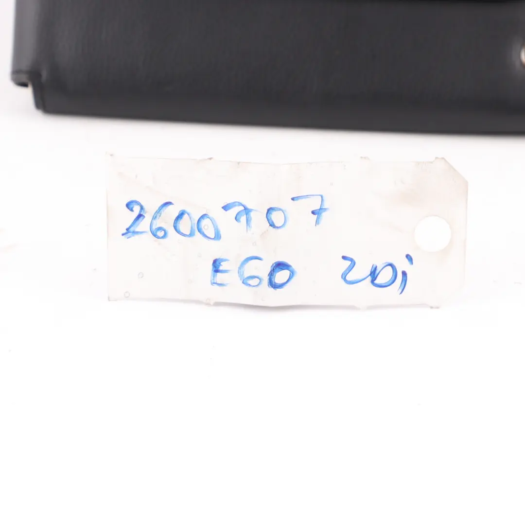 BMW 5 Series E60 E61 LCI Service Booklet Owner's Handbook Case Pouch Wallet - SKU 2600707 - Part number 2600707