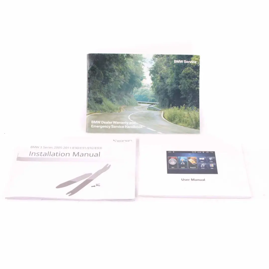 Owner's Service Handbook E91 iDrive Manual Pouch Case Wallet Set to BMW E90 LCI with Part number 2605543 BMW E90 LCI Owner's Service Handbook E91 iDrive Manual Pouch Case Wallet Set - SKU 2600888 - Part number 2605543