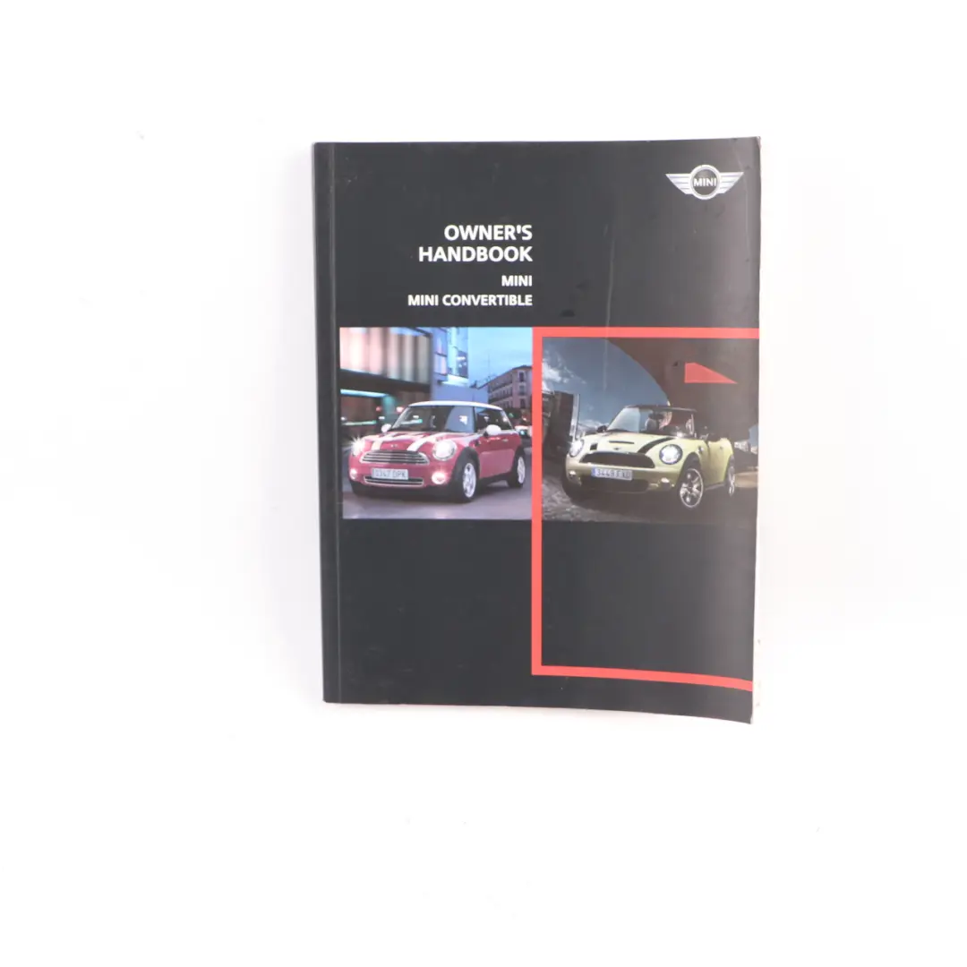 Mini R56 R57 LCI Service Booklet Owner's Handbook Pouch Case Wallet Set - SKU 2601595 - Part number 2601595
