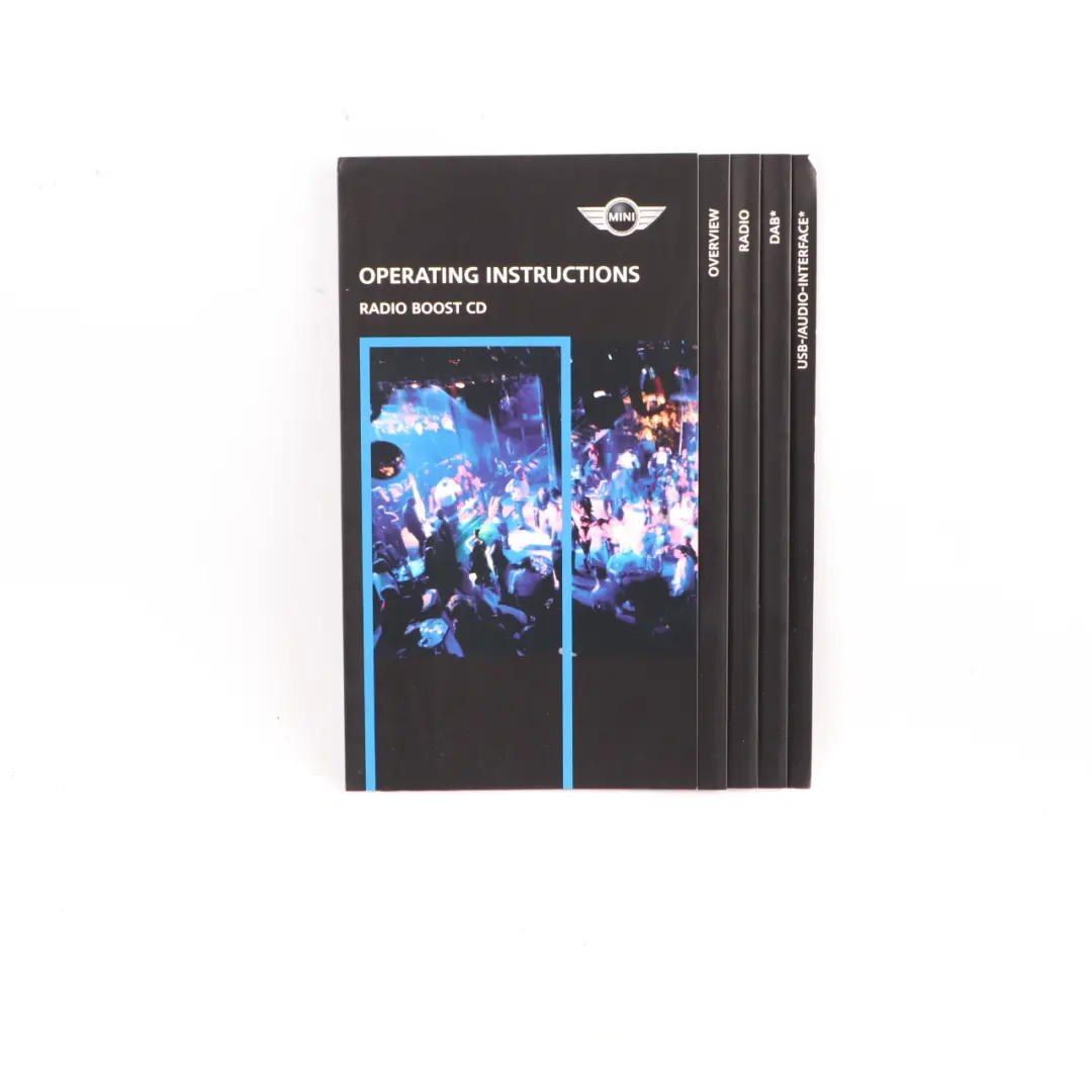 Mini R56 R57 LCI Service Booklet Owner's Handbook Pouch Case Wallet Set - SKU 2601595 - Part number 2601595