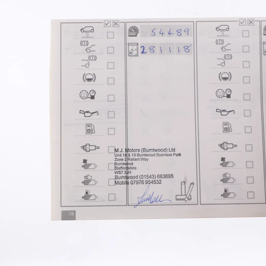 Service Booklet Owner's Handbook Pouch Case Wallet Set to Mini R56 R57 LCI with Part number 2601595 Mini R56 R57 LCI Service Booklet Owner's Handbook Pouch Case Wallet Set - SKU 2601595 - Part number 2601595