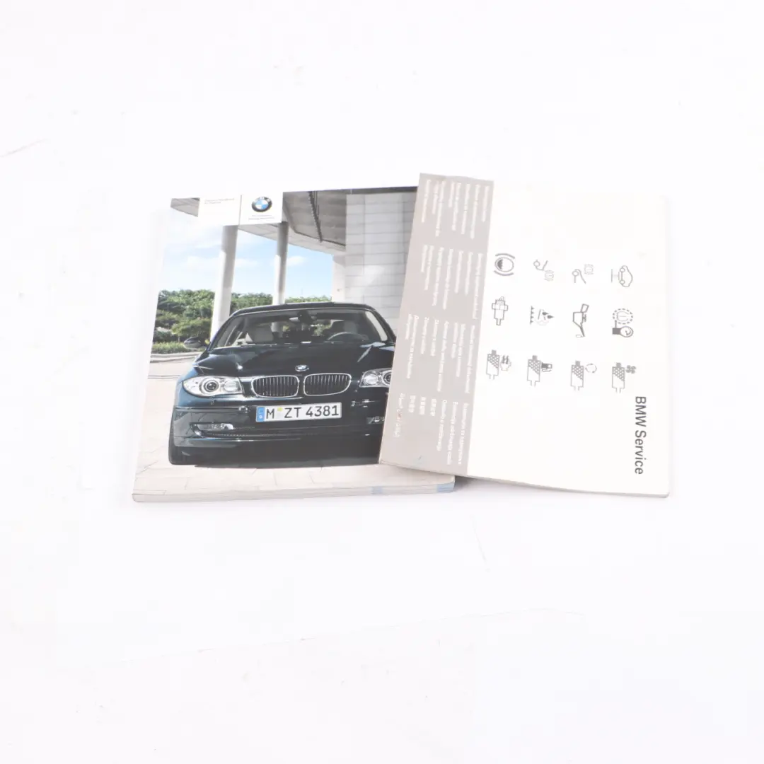 Owner's Handbook Service Booklet Case Wallet Set to BMW E81 E87 LCI with Part number 2601707 BMW E81 E87 LCI Owner's Handbook Service Booklet Case Wallet Set - SKU 2601707 - Part number 2601707