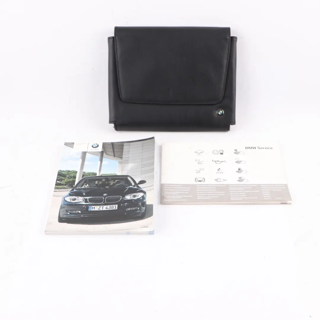 Owner's Handbook Service Booklet Case Wallet Set to BMW E81 E87 LCI with Part number 2601707 BMW E81 E87 LCI Owner's Handbook Service Booklet Case Wallet Set - SKU 2601707 - Part number 2601707