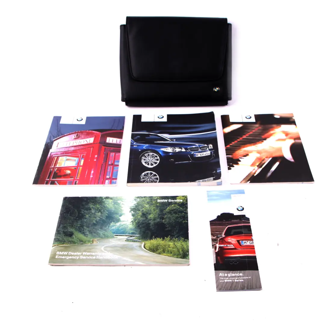 Service Booklet Owner's Handbook Pouch Case Wallet to BMW 1 E82 E88 with Part number 2601734 BMW 1 E82 E88 Service Booklet Owner's Handbook Pouch Case Wallet - SKU 2601734 - Part number 2601734
