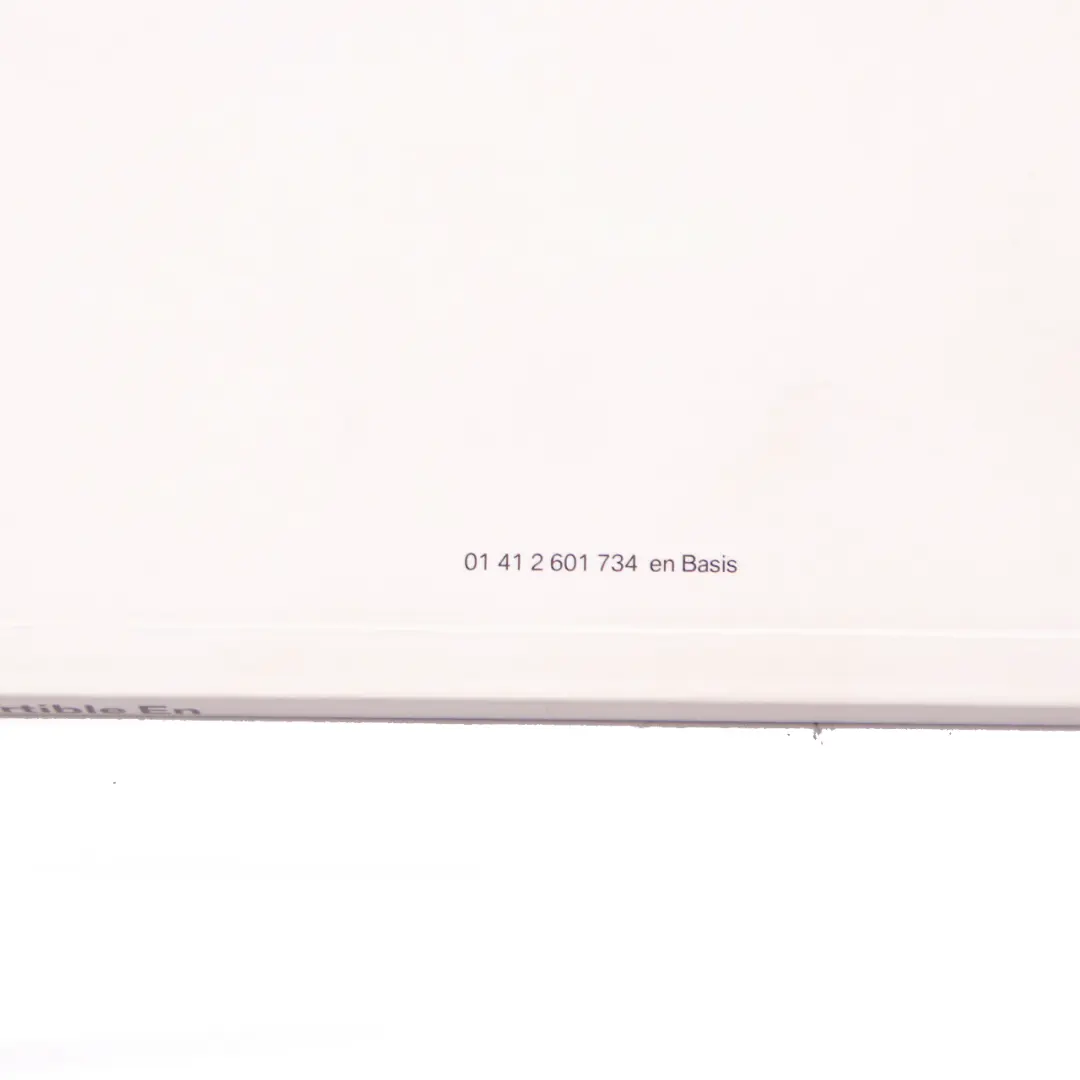 Service Booklet Owner's Handbook Pouch Case Wallet to BMW 1 E82 E88 with Part number 2601734 BMW 1 E82 E88 Service Booklet Owner's Handbook Pouch Case Wallet - SKU 2601734 - Part number 2601734