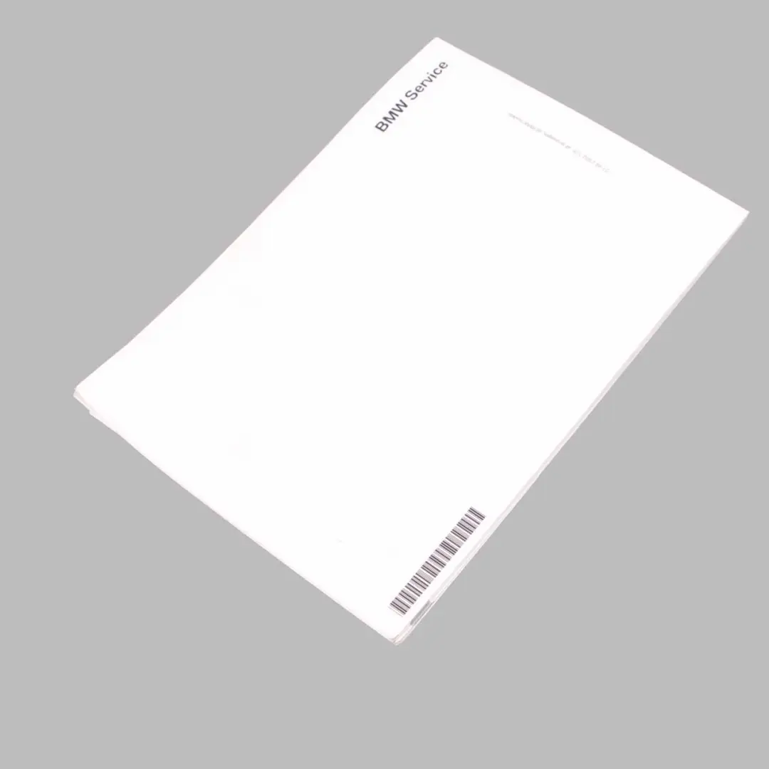 BMW 1 3 5 X3 Series E60 E61 E81 E83 E87 E90 E91 LCI Service Booklet - SKU 2602175 - Part number 2602175
