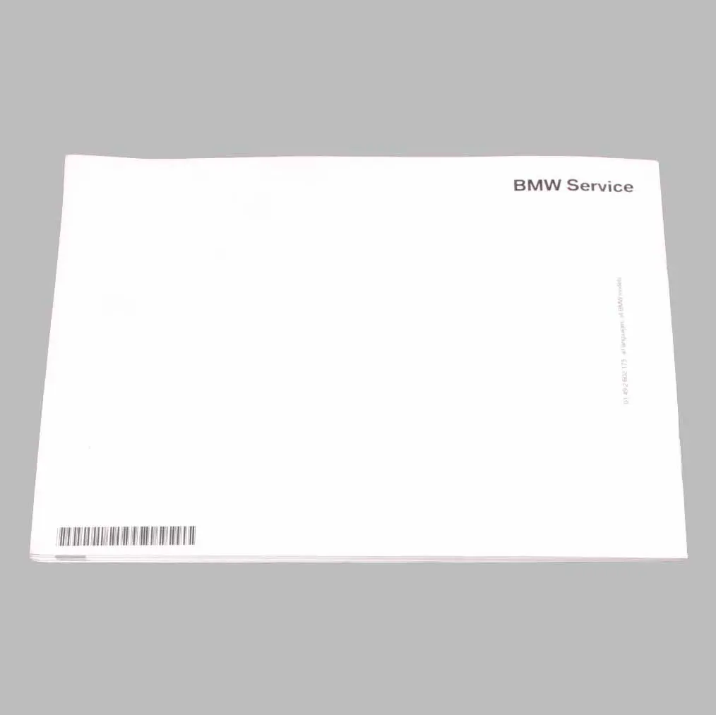BMW 1 3 5 X3 Series E60 E61 E81 E83 E87 E90 E91 LCI Service Booklet - SKU 2602175 - Part number 2602175