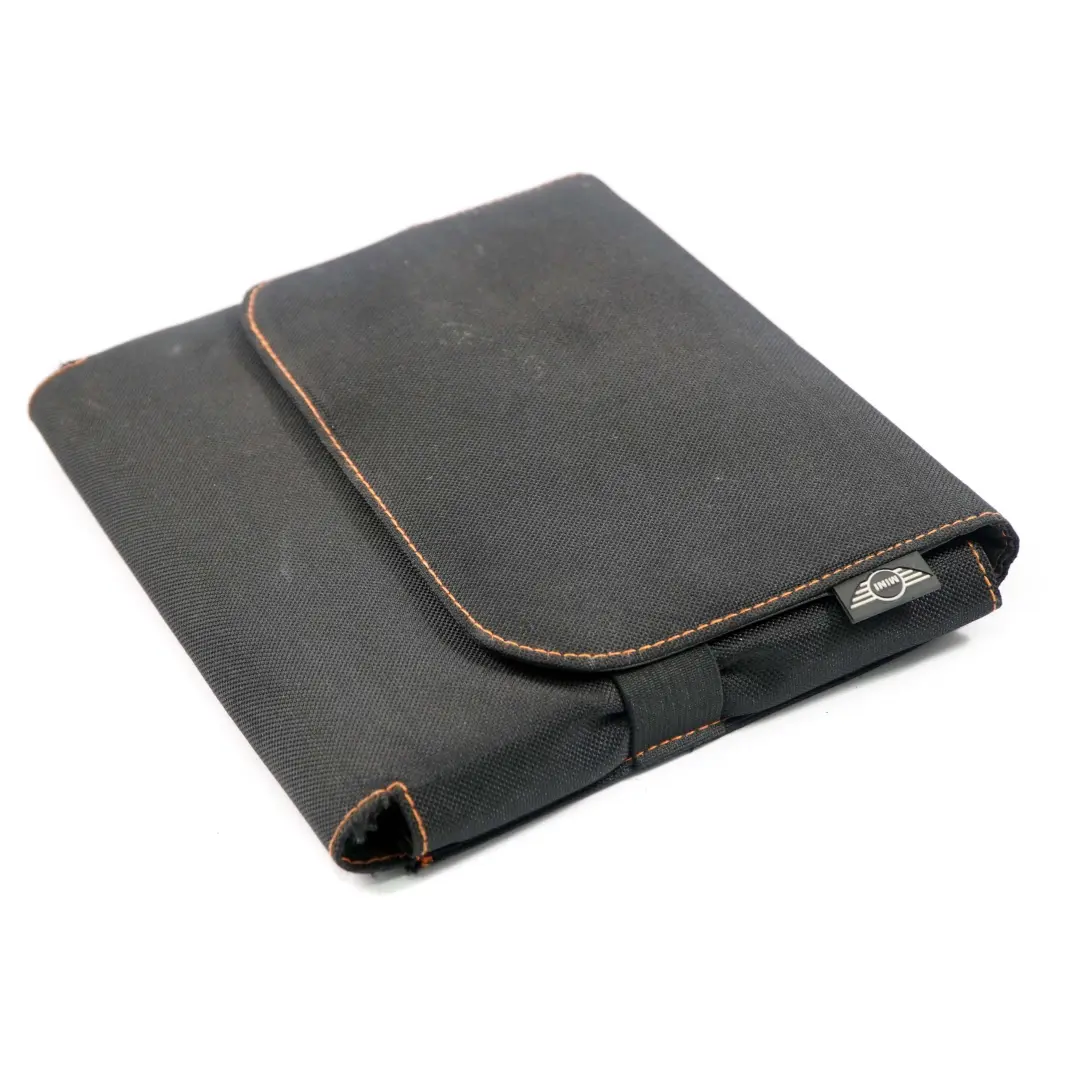 Handbuch Buch Schuber Tasche Stoff für Mini Cooper R55 R56 R57 mit Teilenummer 2603654 Mini Cooper R55 R56 R57 Handbuch Buch Schuber Tasche Stoff - SKU 2603654-2 - Teilenummer 2603654