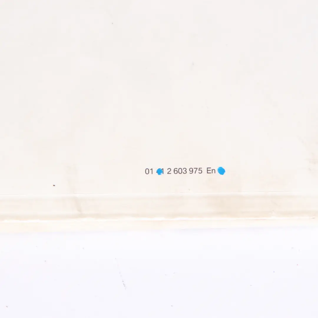 BMW X5 E70 Owner's Handbook Instruction Manual - SKU 2603975 - Part number 2603975