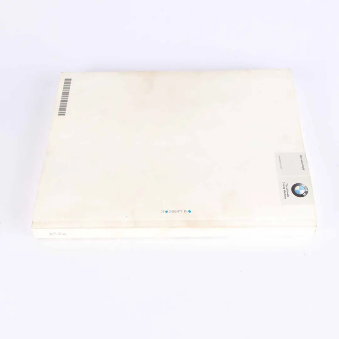 Owner's Handbook Instruction Manual to BMW X5 E70 with Part number 2603975 BMW X5 E70 Owner's Handbook Instruction Manual - SKU 2603975 - Part number 2603975