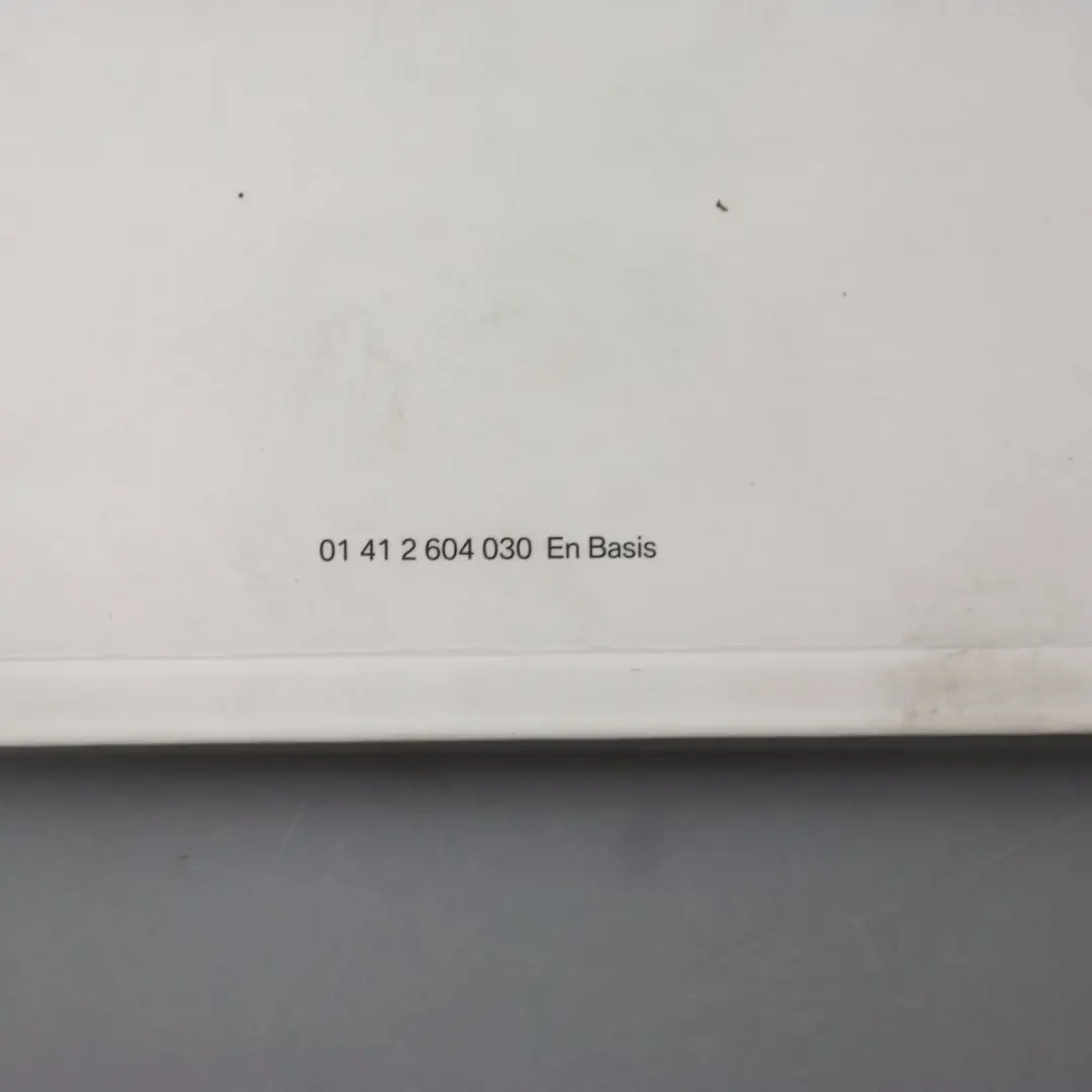 BMW 1 er E81 E87 LCI Betriebsanleitung ENGLISCH + Bezug - SKU 2604030 - Teilenummer 2604030