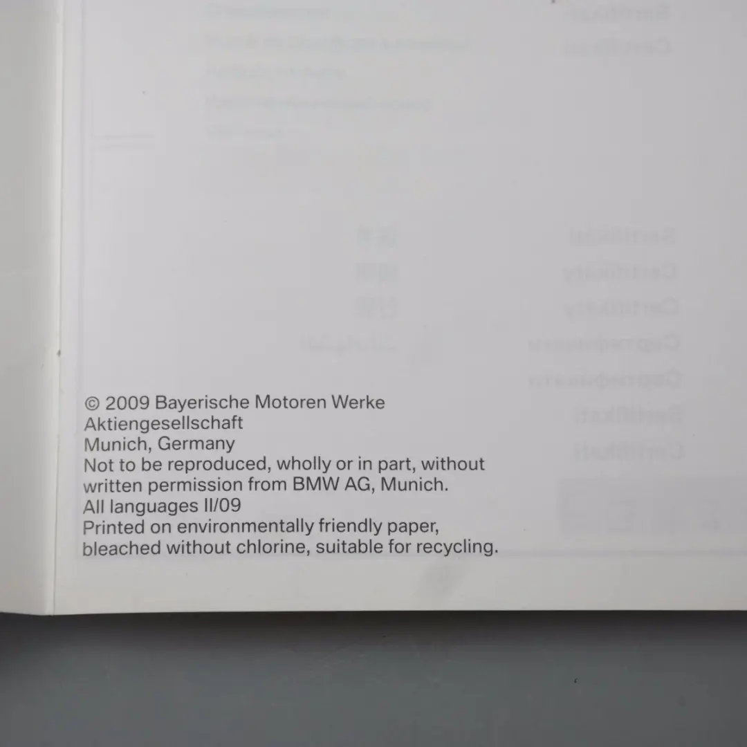 Owner's Handbook Service Booklet Pouch Case Wallet to BMW 1 Series E81 E87 LCI with Part number 2604030 BMW 1 Series E81 E87 LCI Owner's Handbook Service Booklet Pouch Case Wallet - SKU 2604030 - Part number 2604030
