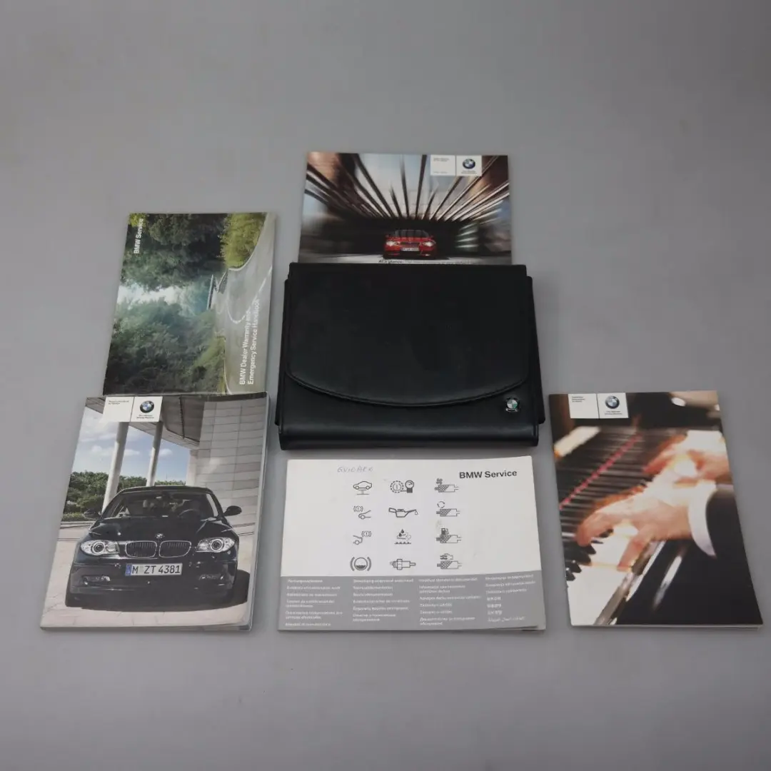 Owner's Handbook Service Booklet Pouch Case Wallet to BMW 1 Series E81 E87 LCI with Part number 2604030 BMW 1 Series E81 E87 LCI Owner's Handbook Service Booklet Pouch Case Wallet - SKU 2604030 - Part number 2604030