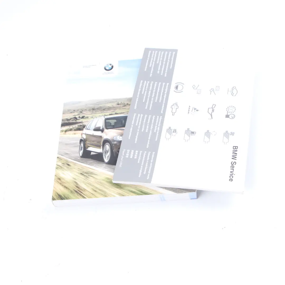  Booklet Set BMW X5 E70 LCI Owner's Handbook Book Wallet Case Pouch - SKU 2605310 - Part number 2605310