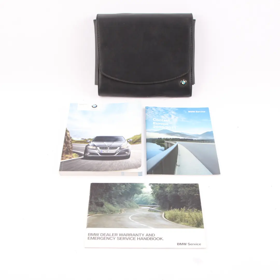 Owner's Handbook E91 Instruction Manual Book Pouch Case Wallet Set to BMW E90 LCI with Part number 2605543 BMW E90 LCI Owner's Handbook E91 Instruction Manual Book Pouch Case Wallet Set - SKU 2605543-1 - Part number 2605543